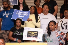 June 11, 2024: Sen. Street joined a coalition of pro-cannabis groups for a rally in the Capitol Rotunda.  The groups are calling not just for legalization of adult-use cannabis, but also for expungement of cannabis-related criminal charges and an equitable distribution system that embraces diversity and promotes small legacy providers.