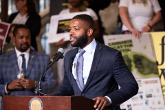 June 11, 2024: Sen. Street joined a coalition of pro-cannabis groups for a rally in the Capitol Rotunda.  The groups are calling not just for legalization of adult-use cannabis, but also for expungement of cannabis-related criminal charges and an equitable distribution system that embraces diversity and promotes small legacy providers.
