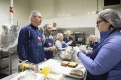 December 12, 2022: Senator Sharif Street joins Sen. Dillon and other local elected officials to announce a $1.25 million grant for the Caring for Friends to help fund a new 12,000-square-foot refrigerated storage facility.