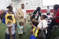 July 8, 2023: Senator Sharif Street hosts a Community Baby Shower. Free to the community, this unique event offered new and expecting Mom, Dads and Caregivers many healthcare, dietary and social resources that can help them and their babies live healthy lifestyles.