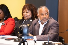 November 5, 2021: Sen. Street, in conjunction with the newly formed bicameral Crime Prevention Caucus and Philadelphia Sheriff Rochelle Bilal, held a Crime and Violence Prevention Summit at Esperanza University in North Philadelphia yesterday.  Testifiers included District Attorney Larry Krasner, Police Commissioner Danielle Outlaw, as well as representatives of community and student groups.
