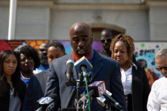 July 6, 2021: Sen. Street & Family gather with law enforcement and advocates to speak on this tragedy and the investigation.