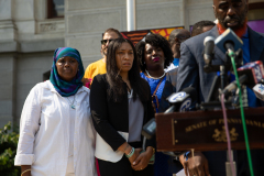 July 6, 2021: Sen. Street & Family gather with law enforcement and advocates to speak on this tragedy and the investigation.