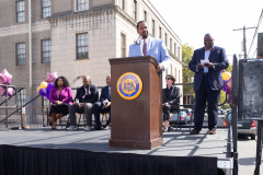 October 2, 2021: Sen. Street hosted a ceremony to unveil a new state historical marker and a street renaming to honor Dr. Oscar James Cooper who cofounded the Omega Psi Phi fraternity at Howard University.  The 101-year old fraternity was the first founded at a historically black college and Dr. Cooper went on to serve as a physician for 50 years at the North Philadelphia site.