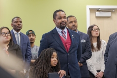 February 21, 2025 – Senator Sharif Street (PA-3) joined Mayor Cherelle Parker, Loree D. Jones-Brown, Philabundance CEO, and Quaiser Abdullah, Director of Muslim Engagement for the City of Philadelphia at the Office of Reentry Partnerships Neighborhood Resource Center/Uplift Solutions to announce the fifth annual 30-day food distribution during Ramadan that will feed 7,600 people. 