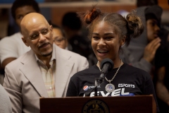 Level Up Philly Check Presentation and Tour