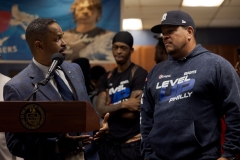 Level Up Philly Check Presentation and Tour