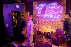 Level Up Philly Check Presentation and Tour
