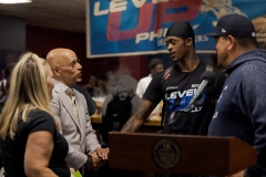 Level Up Philly Check Presentation and Tour