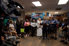 Level Up Philly Check Presentation and Tour