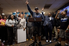 Level Up Philly Check Presentation and Tour