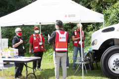 September 10, 2021: Sen. Street visited Philadelphia’s Multi-Agency Resource Center, a partnership of the city, state and local agencies, including the Salvation Army and the Red Cross, to provide help for residents affected by historic flooding in the aftermath of Hurricane Ida.