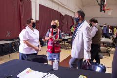 September 10, 2021: Sen. Street visited Philadelphia’s Multi-Agency Resource Center, a partnership of the city, state and local agencies, including the Salvation Army and the Red Cross, to provide help for residents affected by historic flooding in the aftermath of Hurricane Ida.