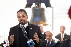 January 20, 2020: Senator Sharif Street attends the MLK Day National Bell Ringing Ceremony and 37th Annual Awards And Benefit Luncheon.