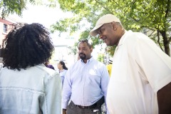July 30, 2022: Sen. Street hosted a Peace Ride  through neighborhoods in north and west Philadelphia that have seen gun violence recently.