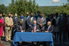 July 14, 2020:  Gov. Tom Wolf signed two policing-reform bills into law.