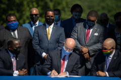 July 14, 2020:  Gov. Tom Wolf signed two policing-reform bills into law.