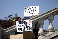 Rally for Mass Transit funding