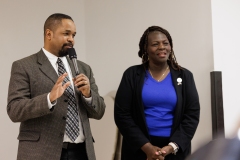 April 3, 2025: Senator Sharif Street partnered with State Representative Joe Hohenstein and Congressman Brendan Boyle to host a ScamJam event.
