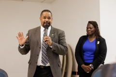 April 3, 2025: Senator Sharif Street partnered with State Representative Joe Hohenstein and Congressman Brendan Boyle to host a ScamJam event.