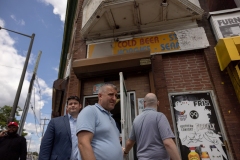 May 29, 2024: State Senator Sharif Street and the Stop and Go Task Force members conducted a meeting and tour of local stop-and-go establishments.
