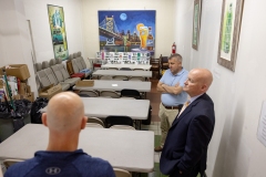 May 29, 2024: State Senator Sharif Street and the Stop and Go Task Force members conducted a meeting and tour of local stop-and-go establishments.