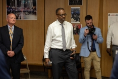 May 29, 2024: State Senator Sharif Street and the Stop and Go Task Force members conducted a meeting and tour of local stop-and-go establishments.