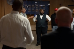 May 29, 2024: State Senator Sharif Street and the Stop and Go Task Force members conducted a meeting and tour of local stop-and-go establishments.