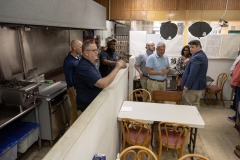May 29, 2024: State Senator Sharif Street and the Stop and Go Task Force members conducted a meeting and tour of local stop-and-go establishments.
