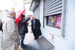 December 9, 2019: Sens. Sharif Street and Anthony Williams were joined by Law and Justice Committee Chair Sen. Pat Stefano in Philadelphia  for a tour of nuisance liquor establishments known as “Stop n Go” stores, which flout restaurant liquor regulations to serve shots of liquor to adults and bags of candy to children side by side.