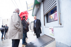 December 9, 2019: Sens. Sharif Street and Anthony Williams were joined by Law and Justice Committee Chair Sen. Pat Stefano in Philadelphia  for a tour of nuisance liquor establishments known as “Stop n Go” stores, which flout restaurant liquor regulations to serve shots of liquor to adults and bags of candy to children side by side.