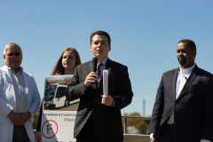 September 17, 2019: Senator Sharif Street joins PennEnvironment to release a new report, Volkswagen Settlement State Scorecard: Ranking the states on their plans for the VW mitigation trust funds.