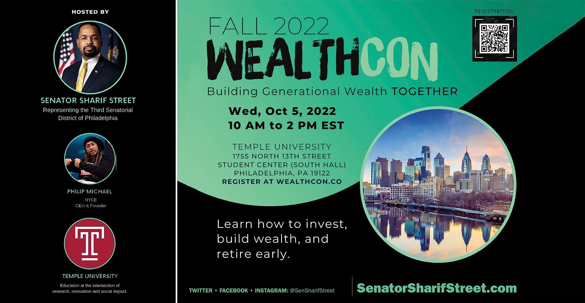 Wealthcon Senator Sharif Street