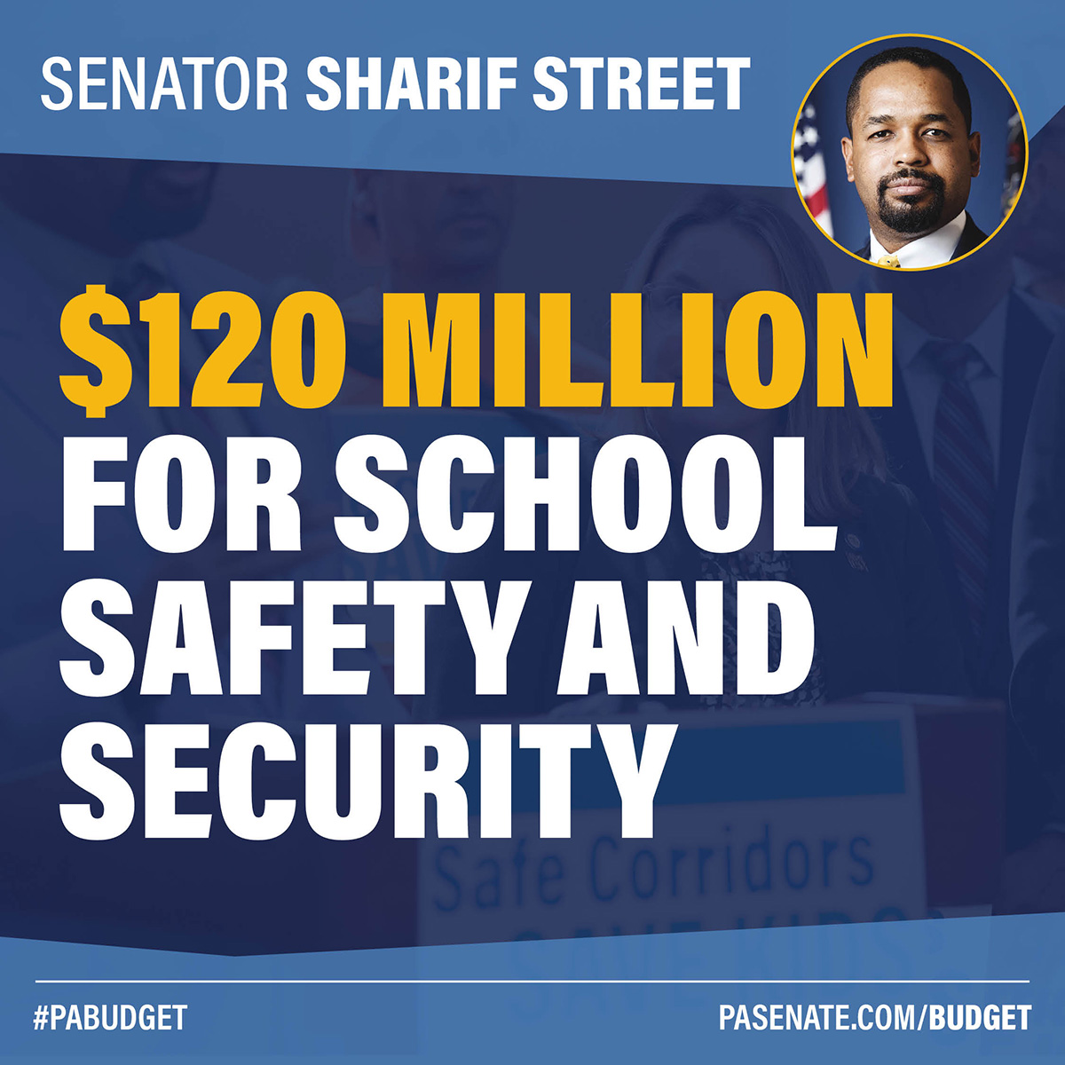 120 Million for School and Safety & Security