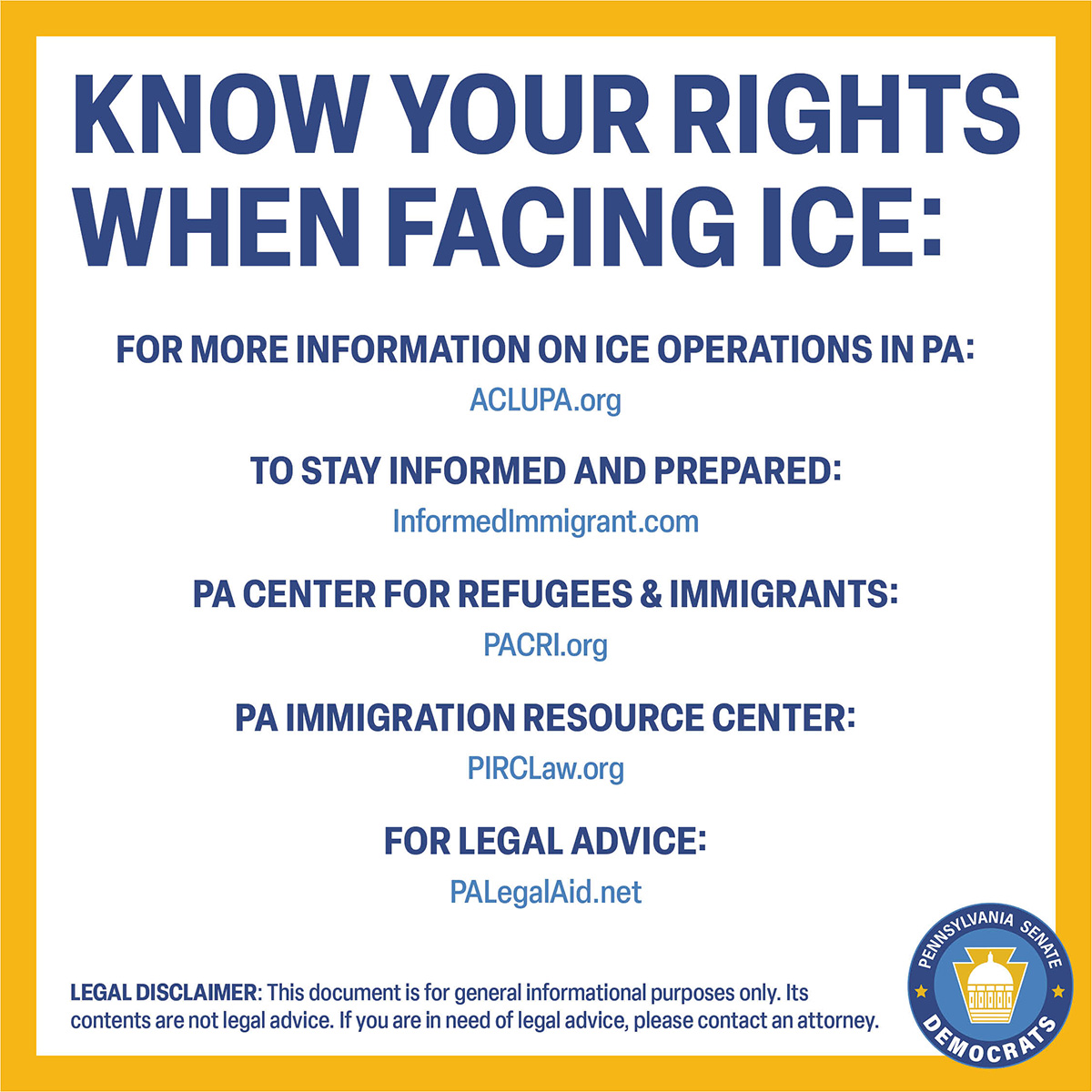 2025---ICE-Rights2 Know Your Rights when Facing Ice