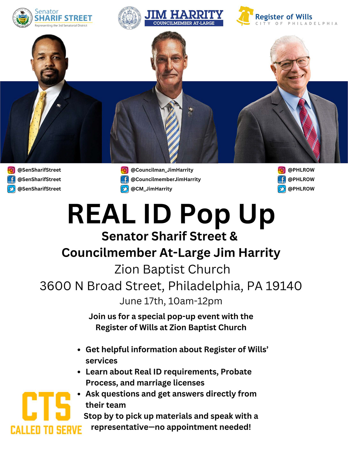 Real ID and Register of Wills Information Session