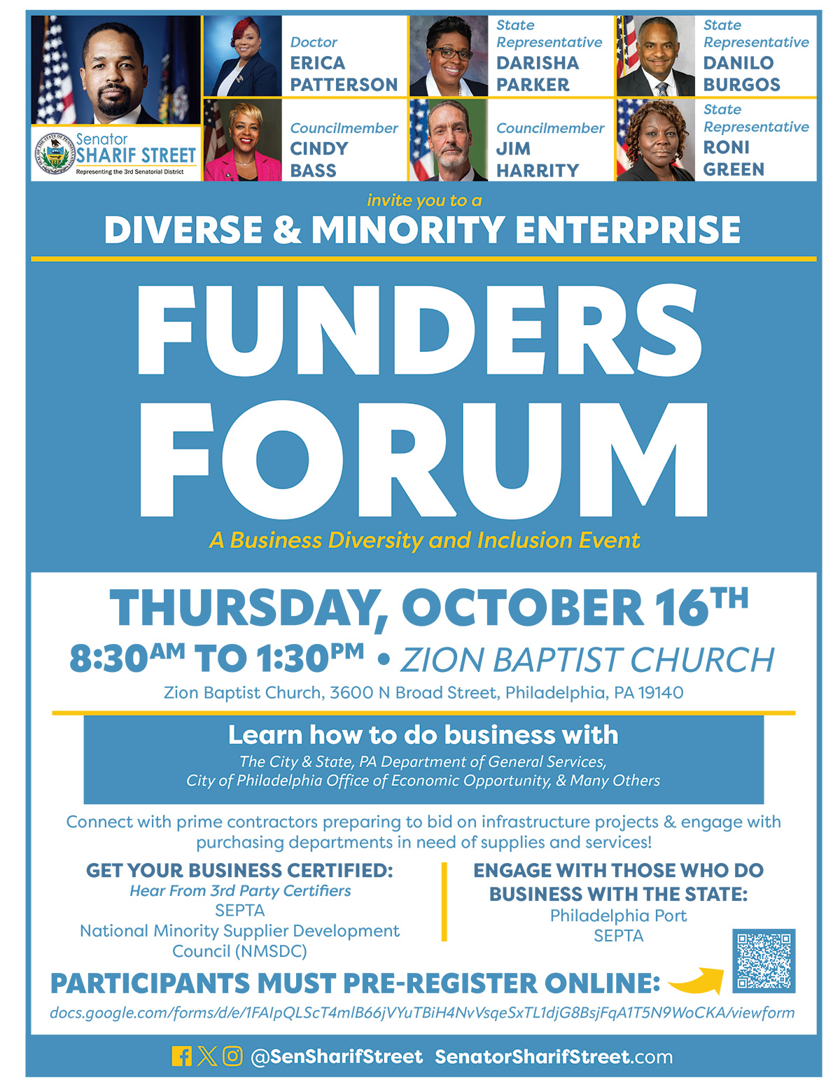 Diverse & Minority Enterprises: Funders Forum Diverse & Minority Enterprises: Funders Forum