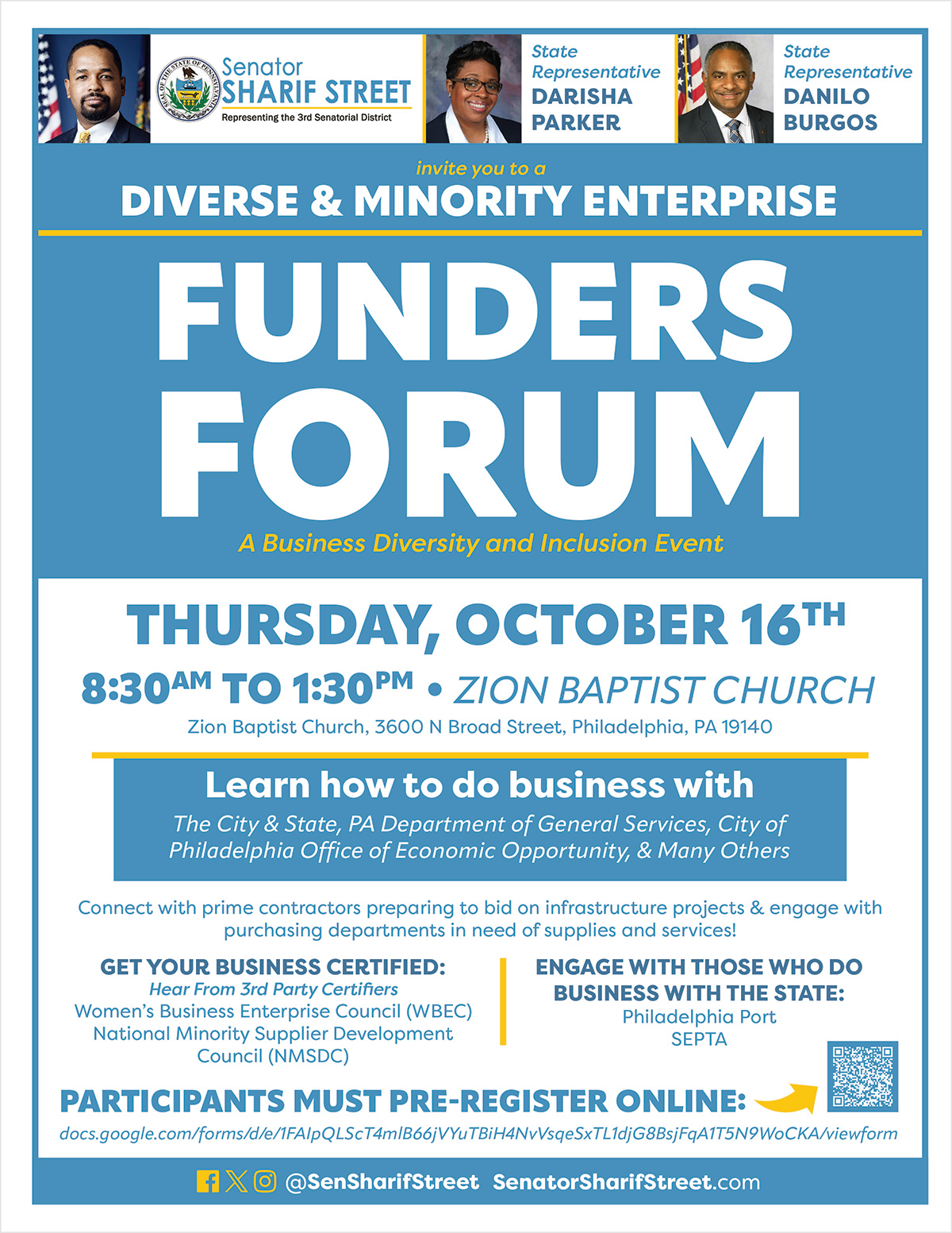 Diverse & Minority Enterprises: Funders Forum
