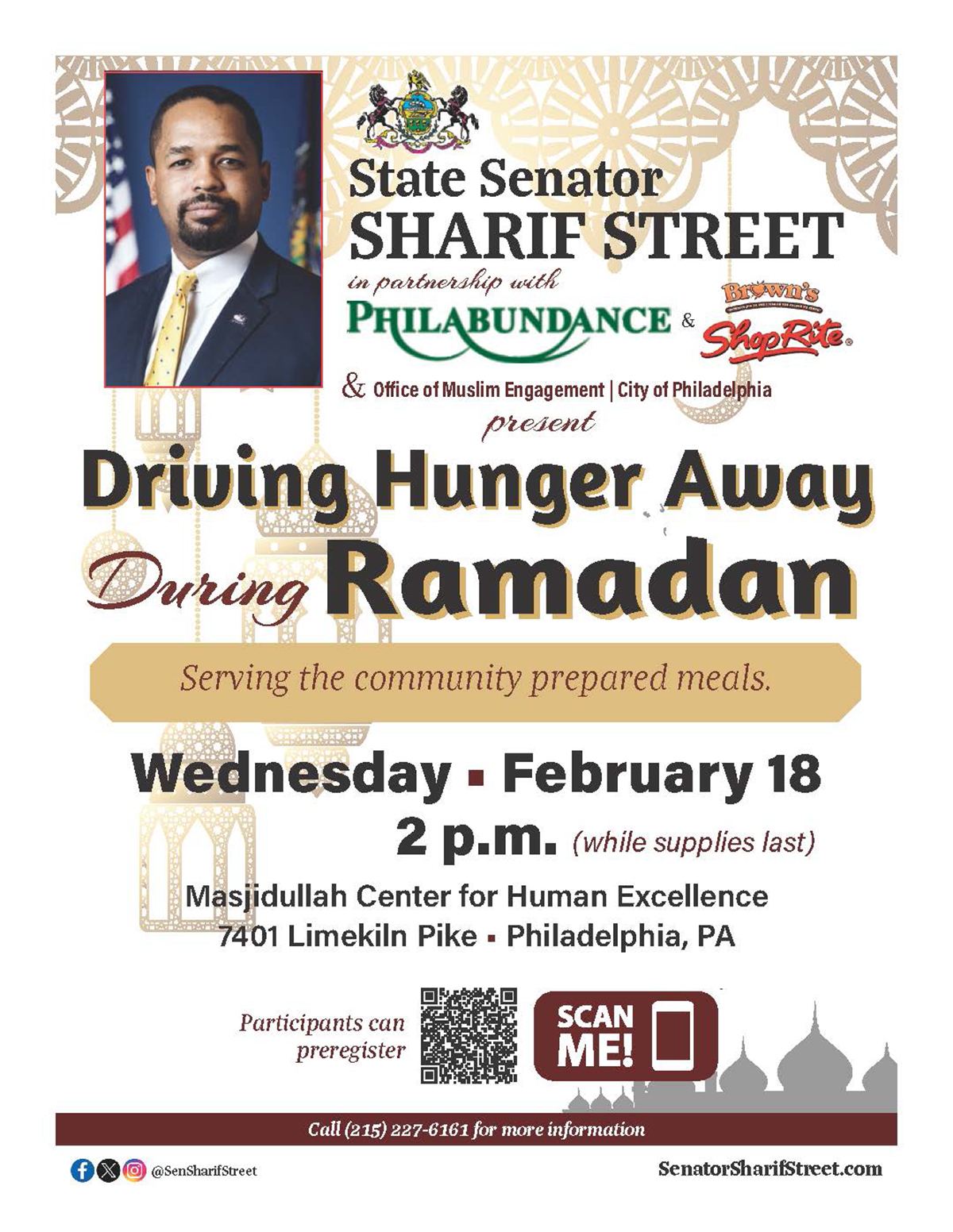 2026 Driving Hunger Away During Ramadan - February 18, 2026
