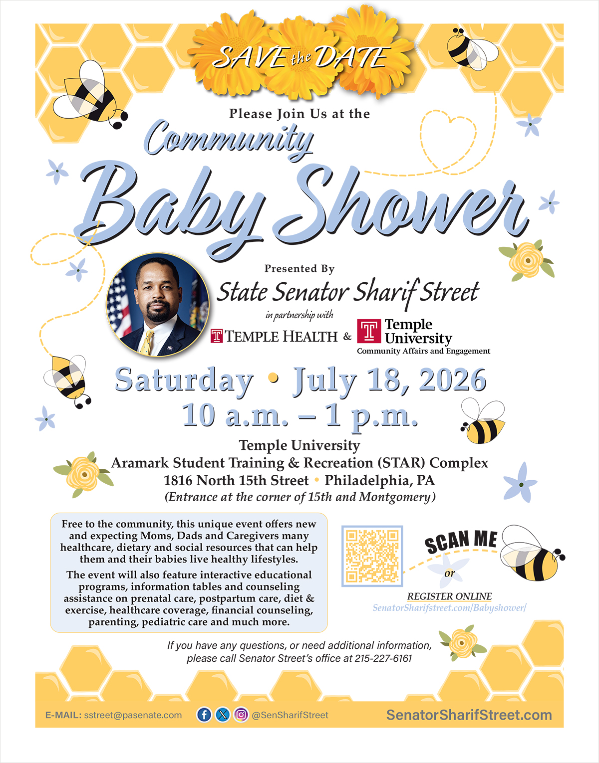 Community Baby Shower - July 18, 2026