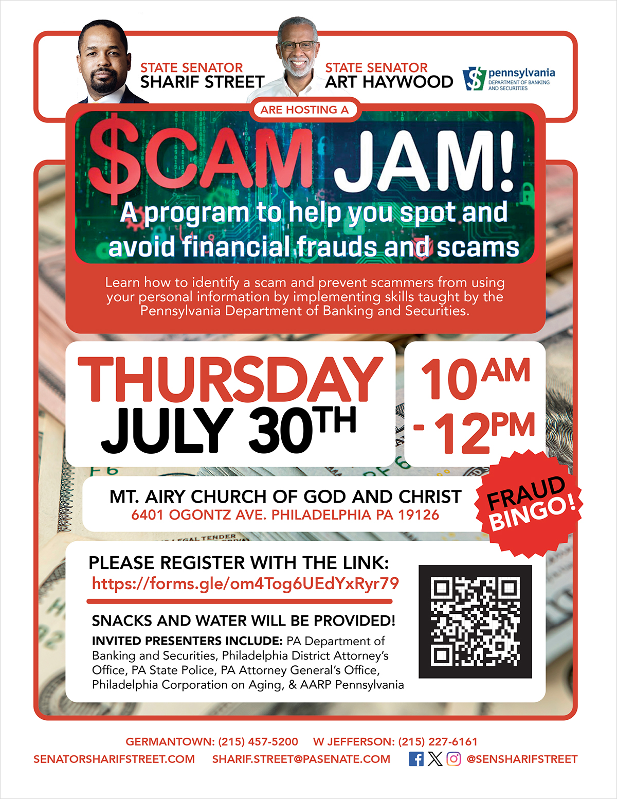 Scam Jam - July 30, 2026