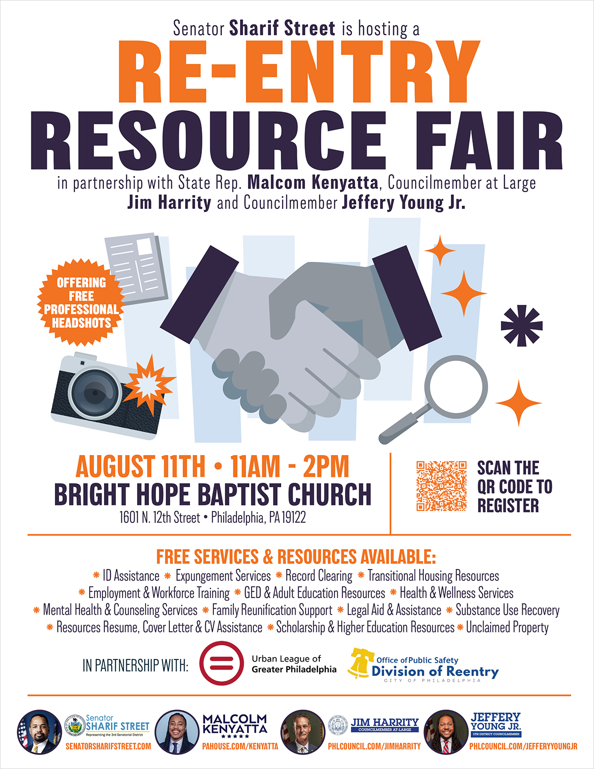 Reentry Resource Fair - August 11, 2206