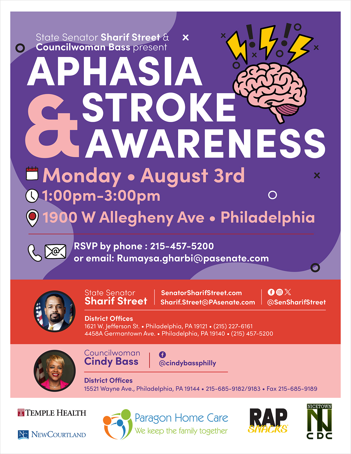 Aphasia & Stroke Awareness - August 2026