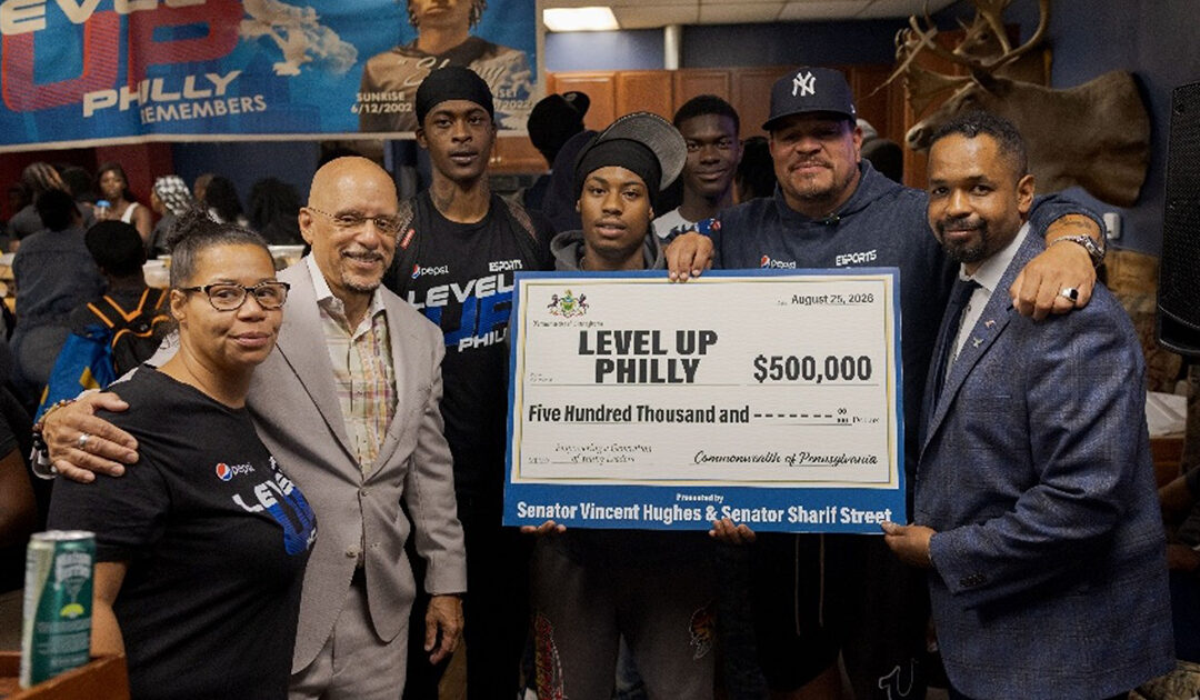 Senators Hughes and Street Present Level Up Philly with $500,000 for Youth Mentorship and Anti-Violence Work